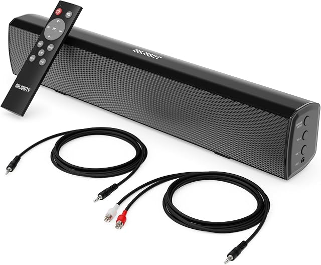 MAJORITY Bowfell Barra de Sonido TV 50W Bluetooth y USB