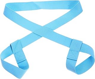 UKCOCO correas para esterilla de yoga estera elástico mantener oscuro apoyo slip Agarre correa de yoga para colchoneta de transporte correa de cinturón de yoga algodón