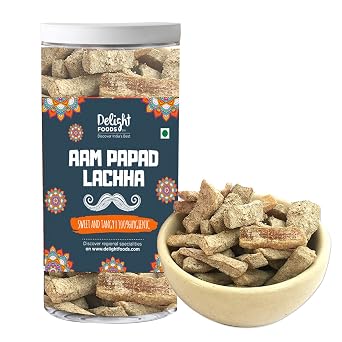 Delight Foods Aam Papad Lachha 125 Grams