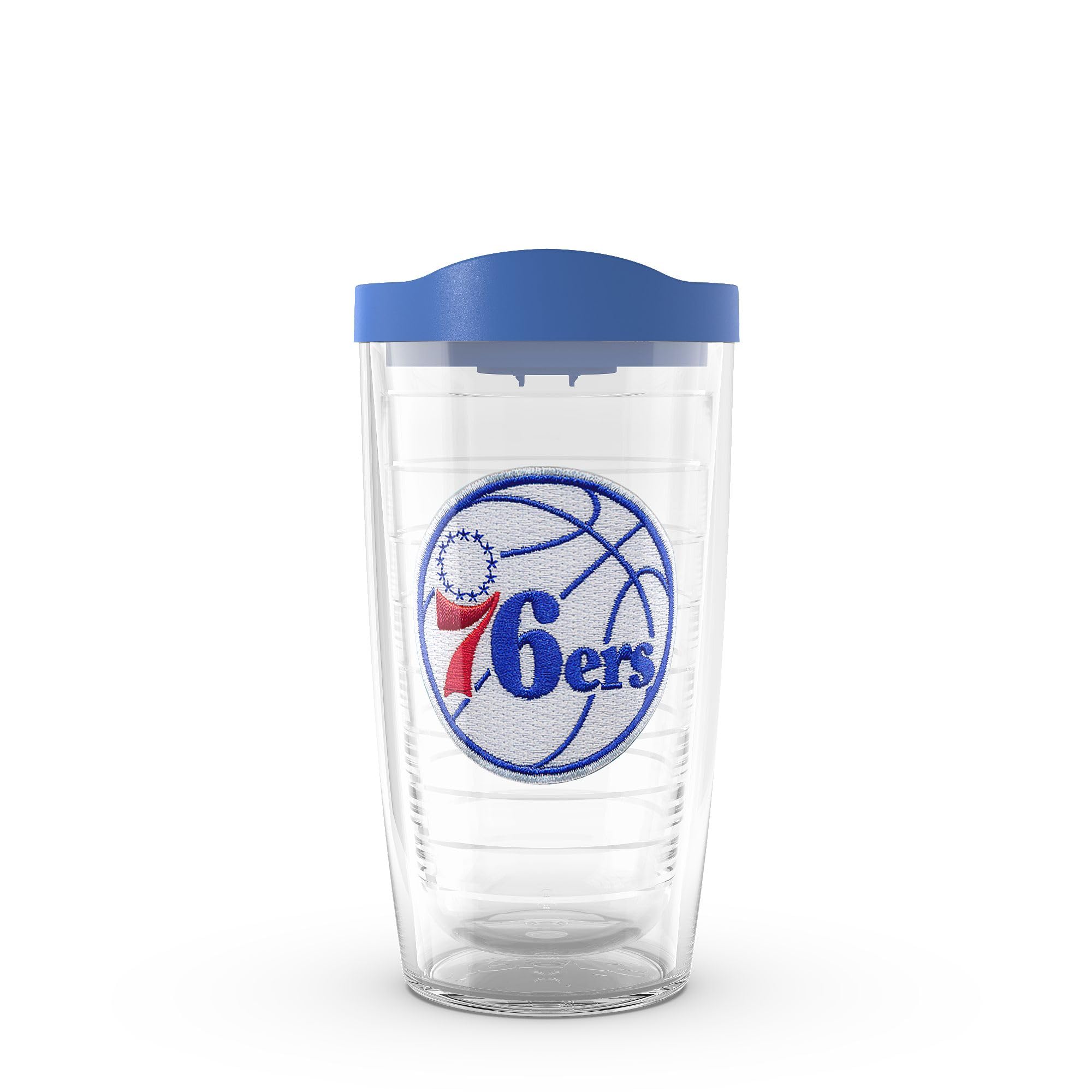 Tervis Made in USA Double Walled NBA Philadelphia 76ers Insulated Tumbler Cup Keeps Drinks Cold & Hot, 16oz, Primary Logo