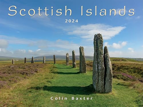 2024 Scotland Calendar: Scottish Islands - Wall Calendar - Month to View