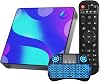 Android TV Box 11.0,Android Box X88PRO10,RK3318 Ultra HD 4K HDR TV Box, 4GB RAM 64GB ROM Android TV Box Have 2.4G5.8G Dual Band WiFi BT 4.0 Ethernet with Backlit Mini Keyboard