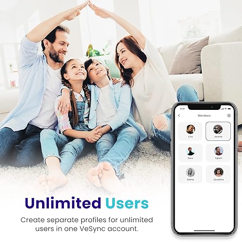 Miniatura 8 de Etekcity - Báscula digital de peso corporal, con pantalla LCD azul grande, medidas de alta precisión, vidrio templado de 516 pulgadas hasta 440