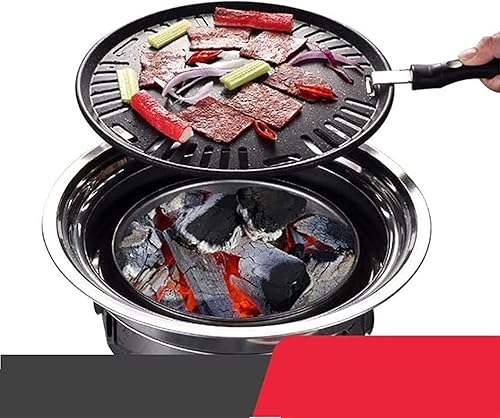 Miniatura 2 de Parrilla de barbacoa Parrilla de gas al aire libre Parrilla de carbón barbacoa caliente Parrilla de carbón portátil para el hogar Parrilla de