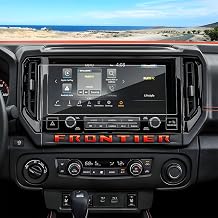 Anti-Glare Matte 2025 2026 Frontier Screen Protector, for Nissan Frontier (SV/SL/Pro-X/Pro-4X) 12.3-inch Touchscreen, 9H Tempered Glass 2026 2025 Frontier Accessories HD&Anti-Fingerprint 12.3"
