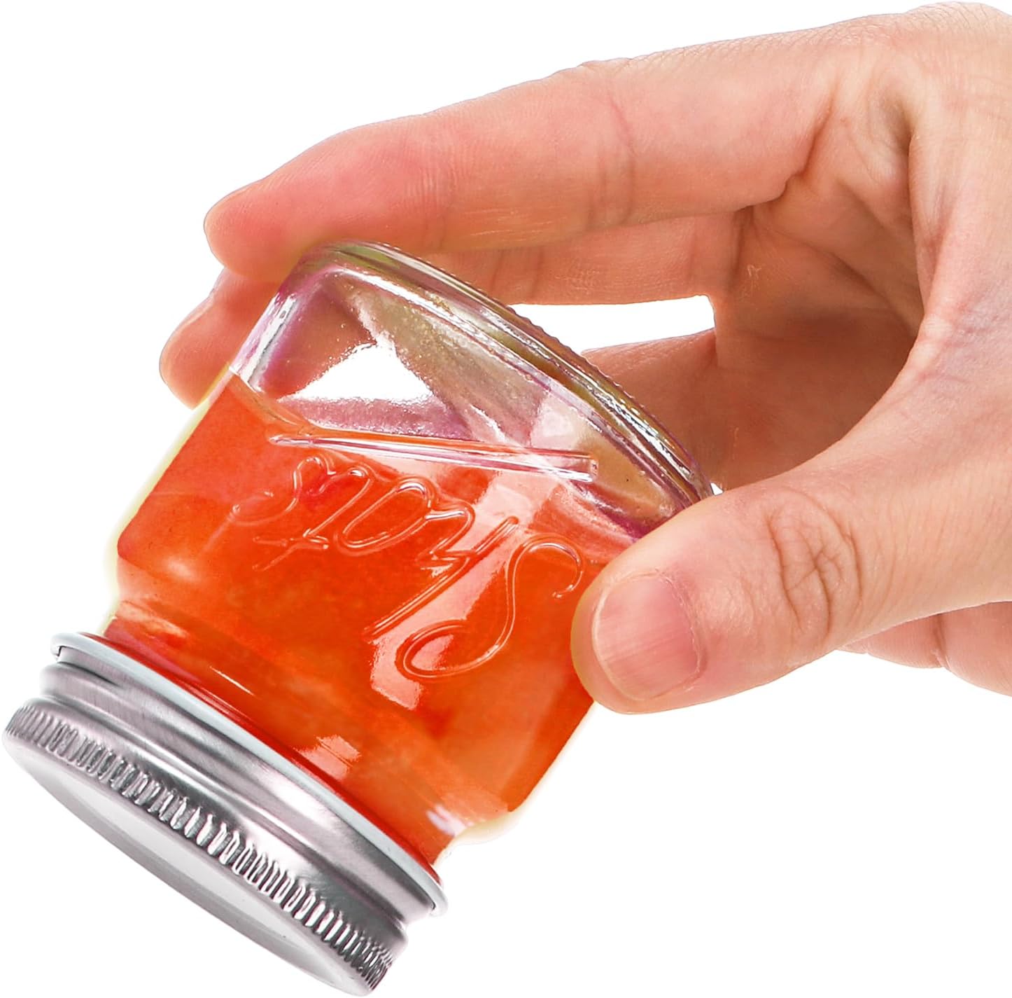  16 Pack Mini Mason Jars with Airtight Lids – 2 Oz Small Glass Shot Jars for Ginger Shots, Honey & Jam, Wedding and Party Favors, Mini Desserts, Crafts, Spices thumbnail