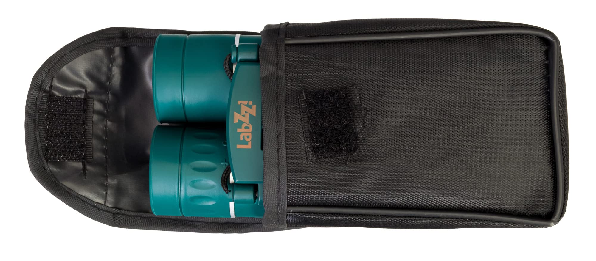 Levenhuk LabZZ B5 Compact Foldable Binoculars for Kids with 8X Magnification and BK-7 Fully Coated Optics, Blue