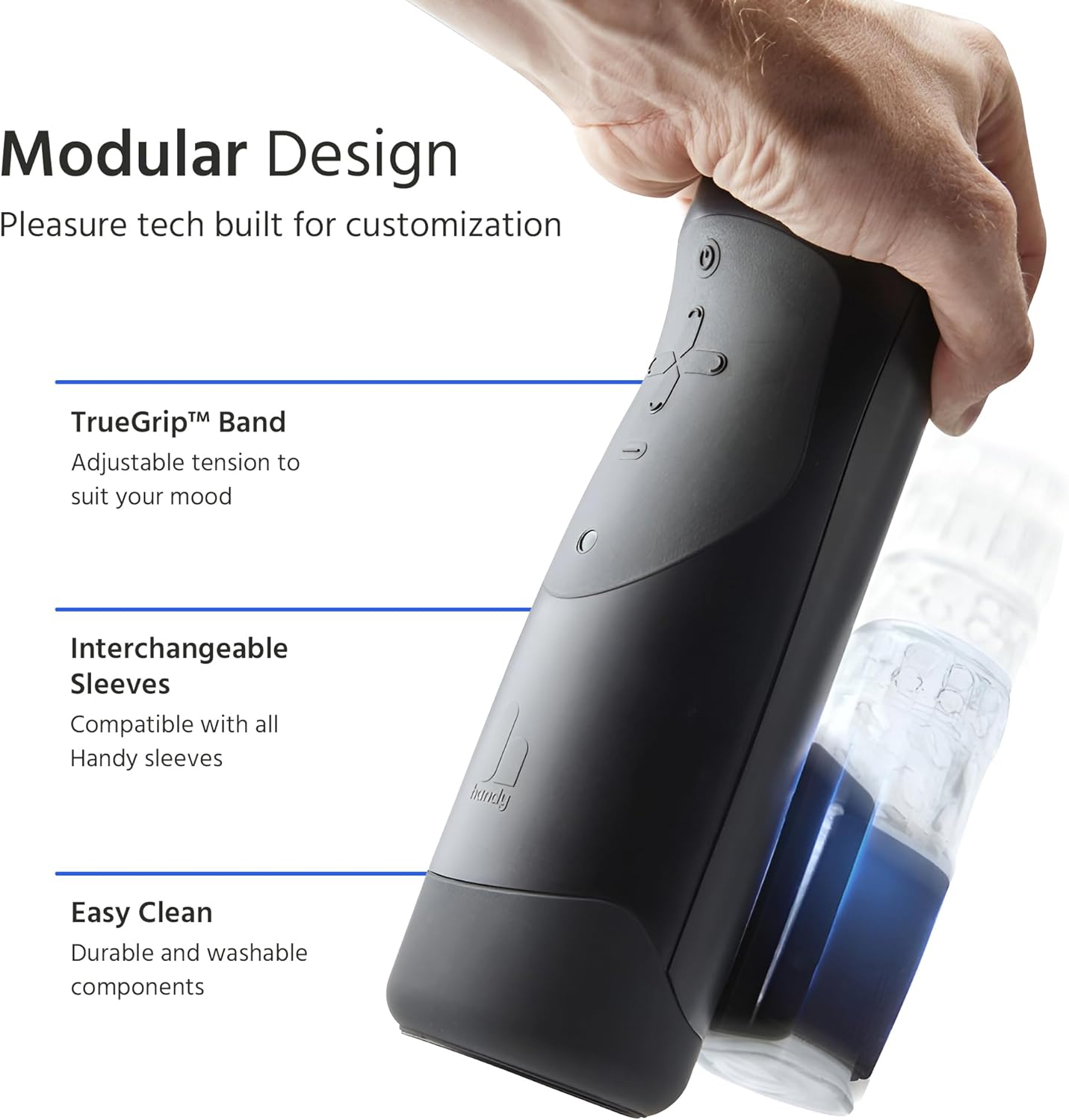 The HANDY Automatic Male Masturbator, Interactive VR Compatible Male Sex Toy