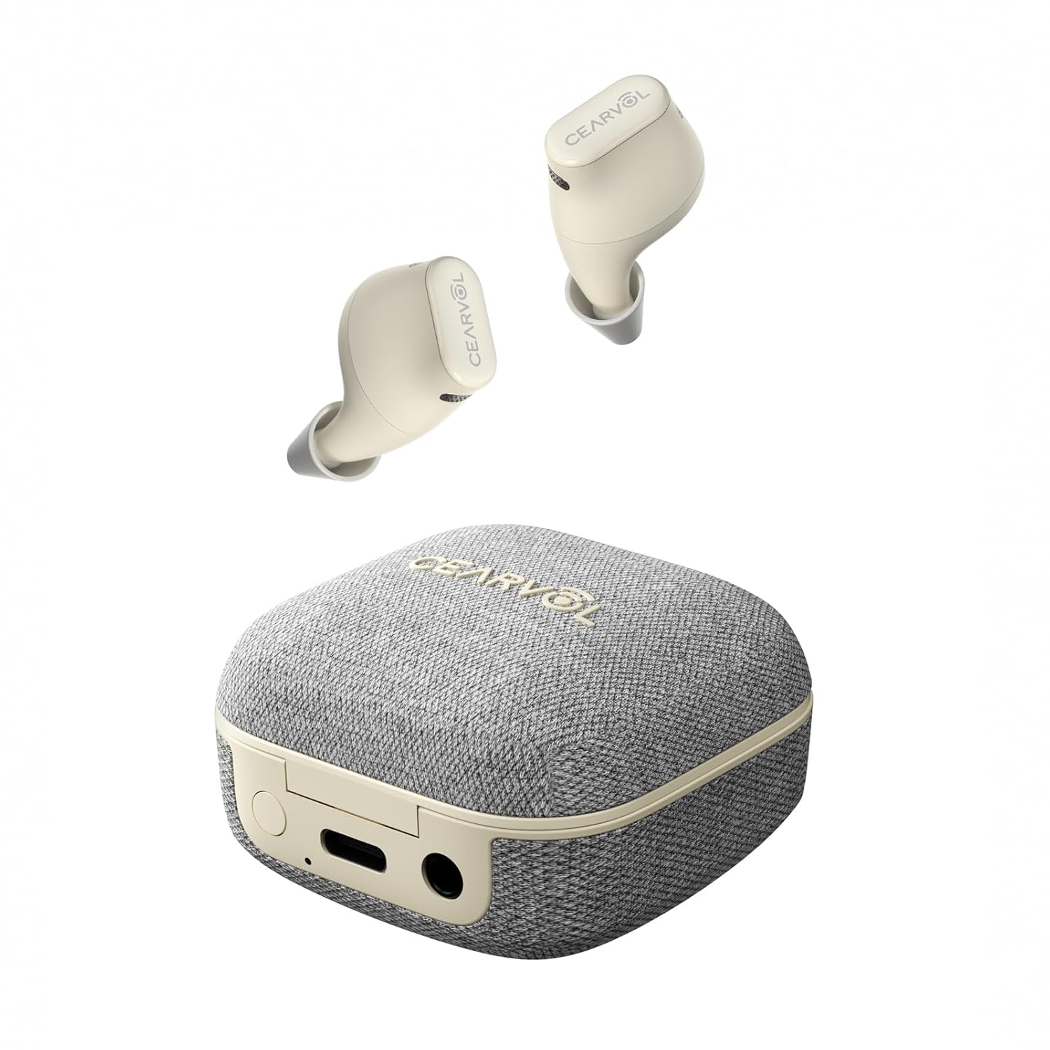 Product image of Wave Lite OTC Hearing Aids with Bluetooth App Control AI Noise Reduction AUX-in OVR Rechargeable for Mild to Moderate Severe Hearing Loss Adults Seniors, Starlight