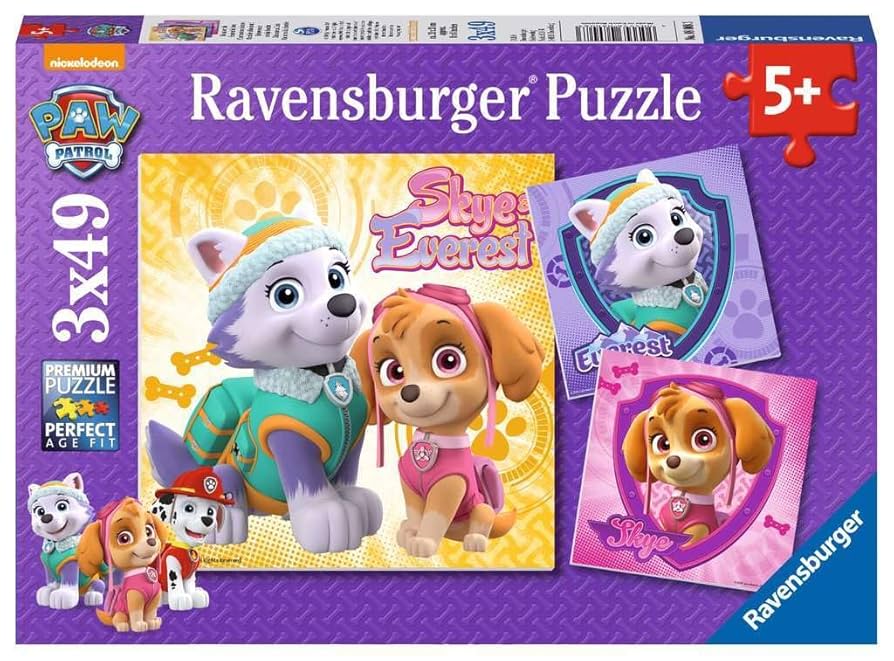Amazon.com: Ravensburger 8008 Paw Patrol Skye & Everest