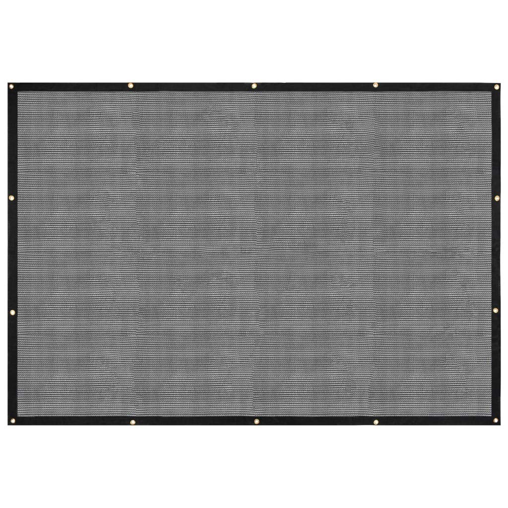 Festnight Containernetz Anhängernetz Sicherungsnetz Protectionnetz Spalier Kletternetz Sicherheits Gepäcknetz Seilnetz Zaunnetz Ladungssicherungsnetz Abdecknetz für Anhänger HDPE 3 x 7 m Schwarz