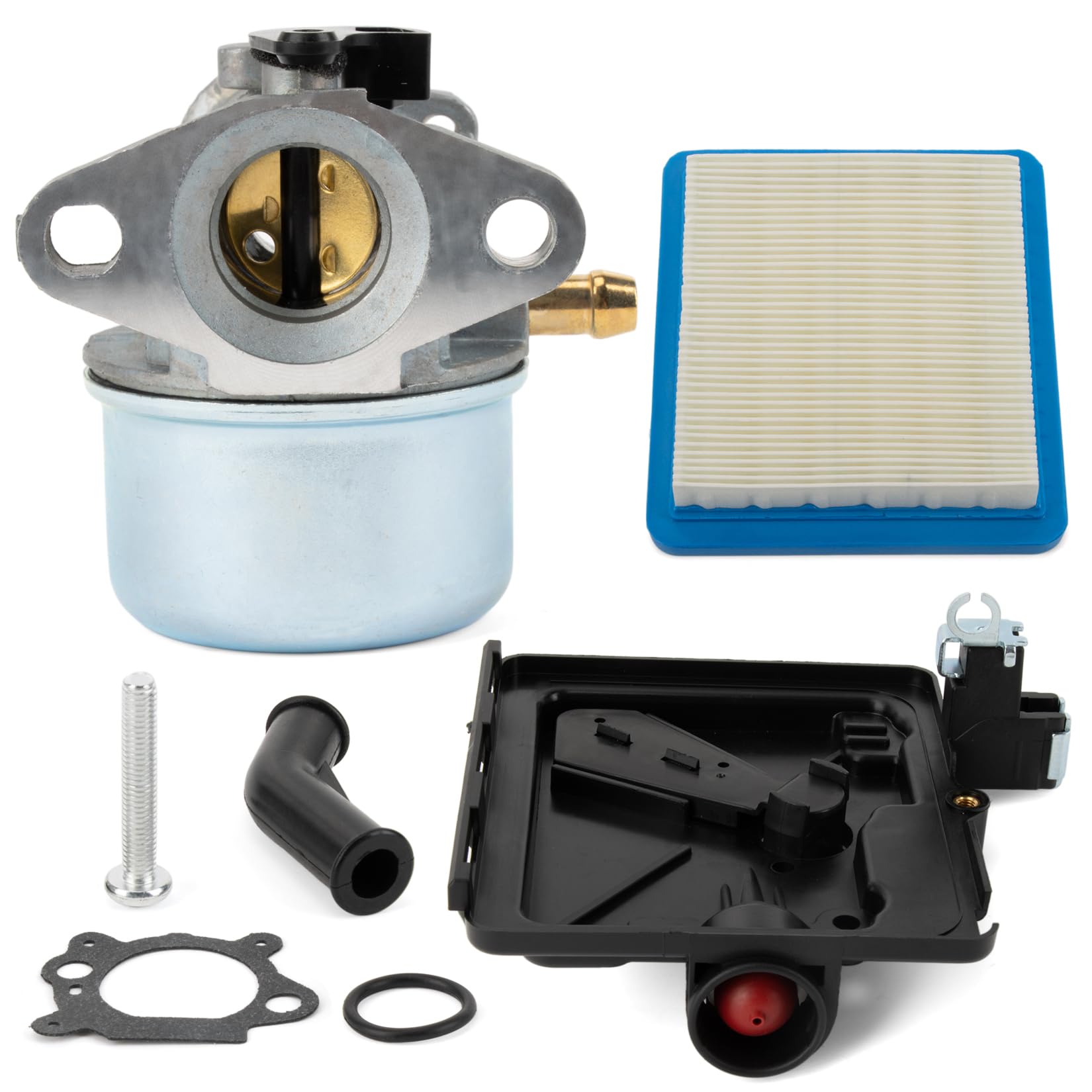 PSLER Carburatore per 799868 498170 Sostituzione del carburatore del tosaerba per 497586 498254 497314 14111, sostituisce per la serie 122000