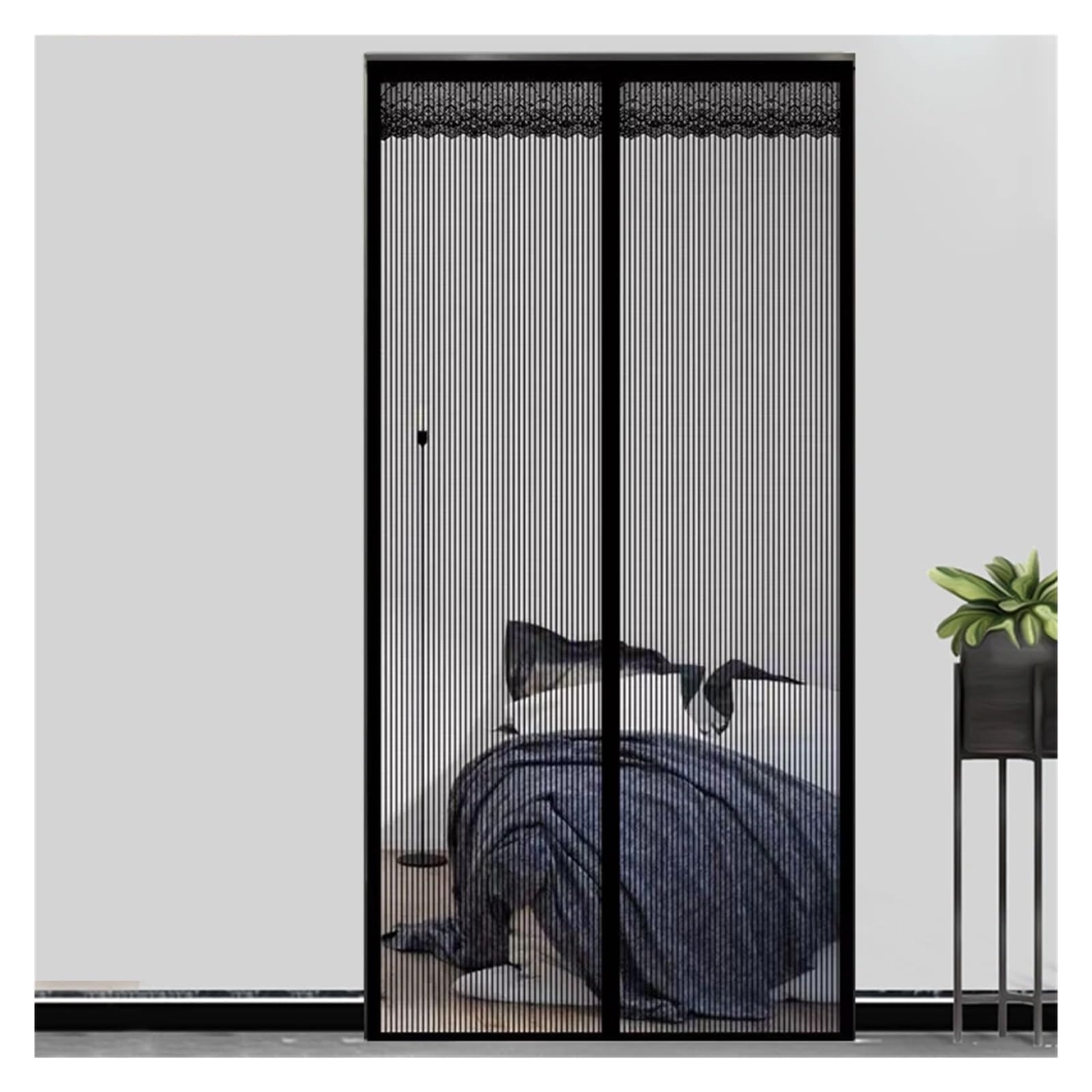 Moustiquaire aimantée pour balcon et accès terrasse en été
