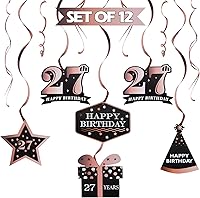 Vista 26 de LINGTEER - Serpentinas para fiesta de cumpleaños, 24