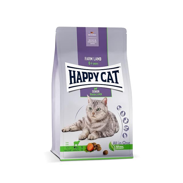 Happy Cat Senior - Comida para Gatos (1,3 kg)
