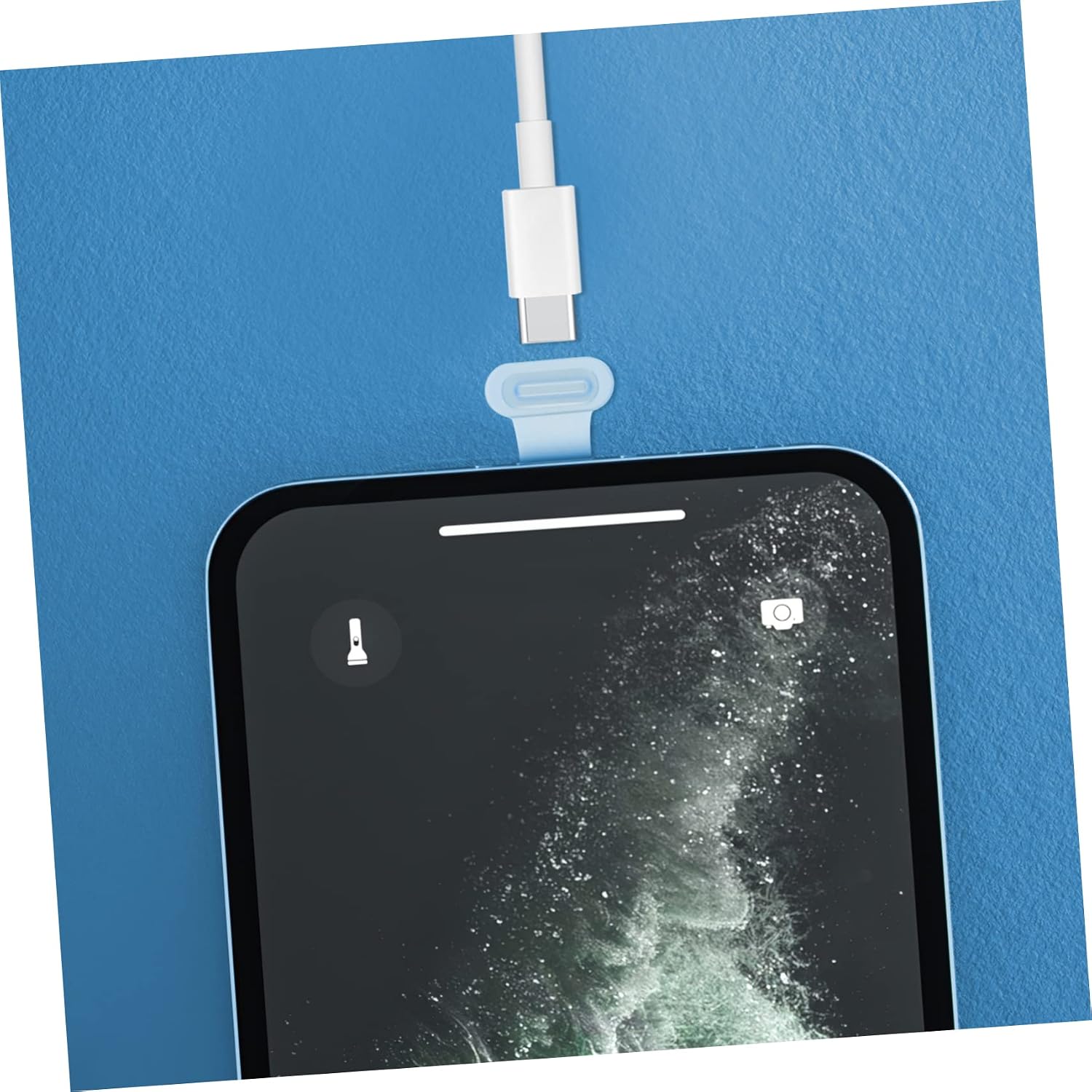 24 Pcs Stuffed Mobile Phones Smart Phone USB c Dust Plug Small Type c Dust Plugs Suite Adhesive
