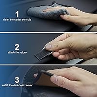 Vista 6 de Funda de cuero para tablero Compatible con 2011 2012 2013 2014 Hyundai Sonata