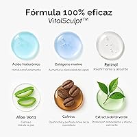 Vista 6 de Máscara de elevación V Line de MAREE con ácido hialurónico – Máscara facial profunda de colágeno para mujeres – Máscaras faciales moldeadoras