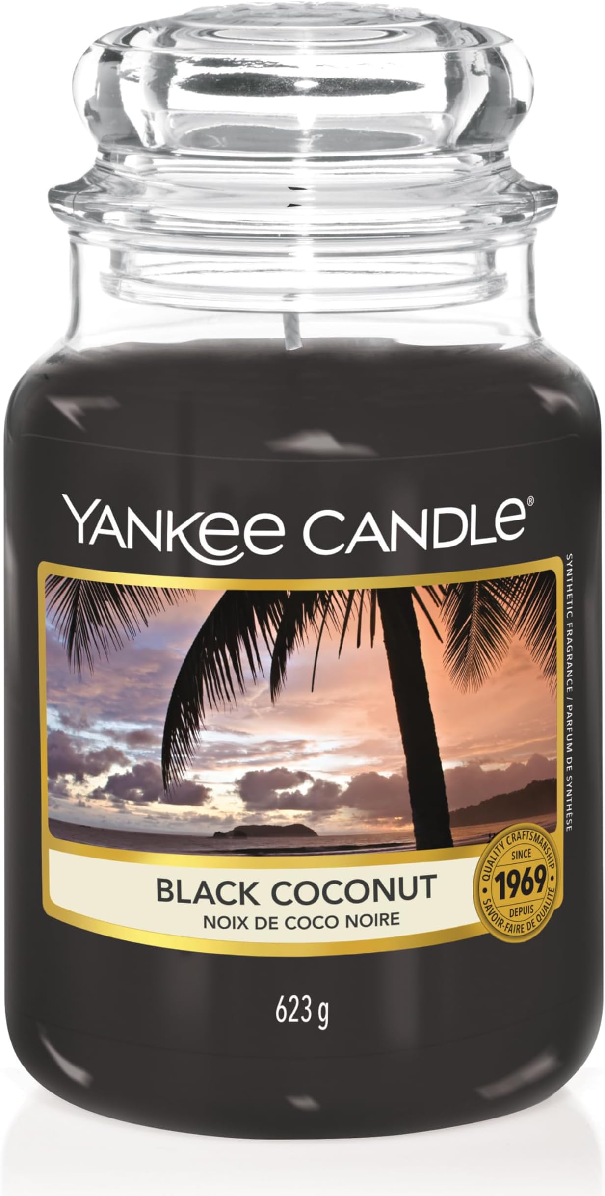 jar large Black Coconut YSDBC2