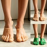 Generic Funny Feet Slippers Costume Props Toe – Easy to Clean