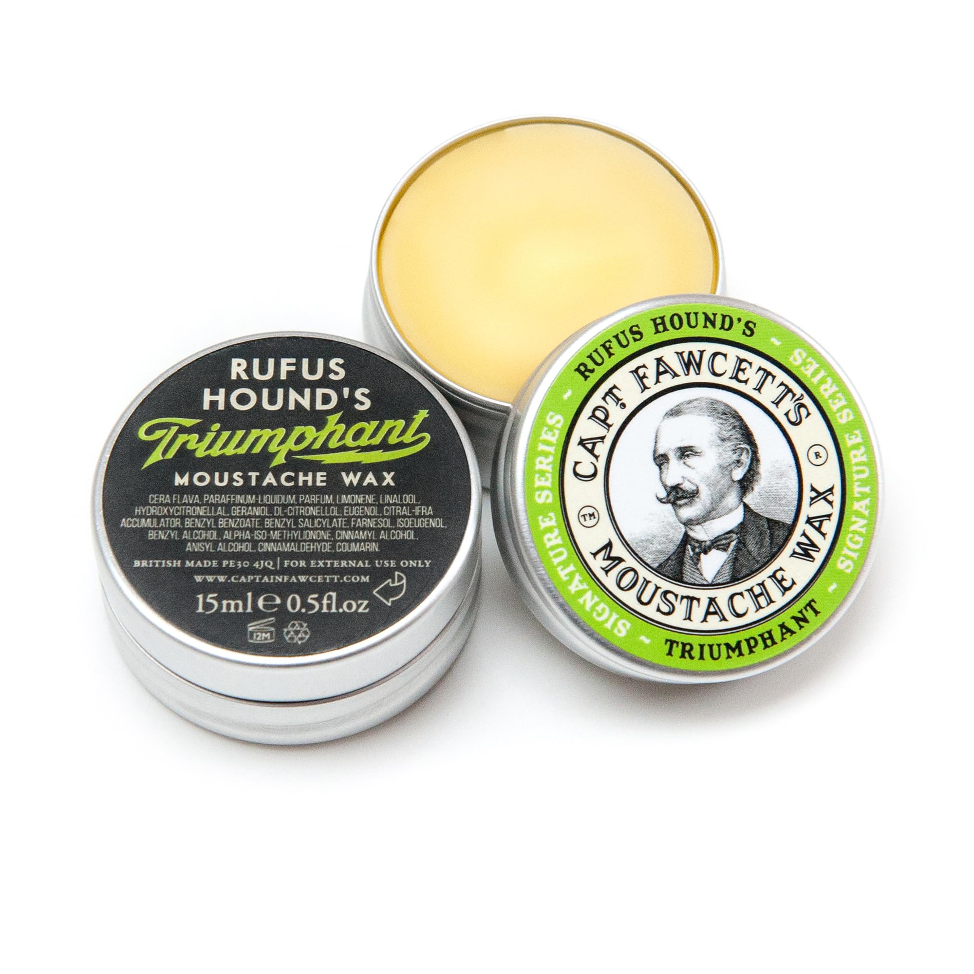 Captain Fawcett Cera de Bigote Rufus Hound's Triumphant 15ml