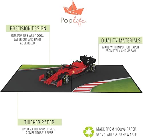 Vista 56 de PopLife Jeep Truck 3D Pop Up Card para todas las ocasiones - regalo del día del padre, graduación, felicitaciones, jubilación, aniversario - SUV