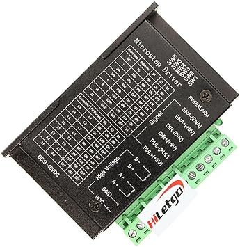 HiLetgo TB6600 Stepper Motor Driver 32 Segments DC 9-40V 4.0A Suitable For 42/57/86 Type 2-Phase 4-Phase Stepper Motor