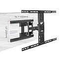 Lions Head TV Wall Mount Full Motion for 32 to 75 INCH,TV Bracket Single Premium ARMS with Mount Closer Three Numbers Cable Closers Weight Support 35 KG ARM Lenth 500 with The (TV Bracket Premium) gallery image
