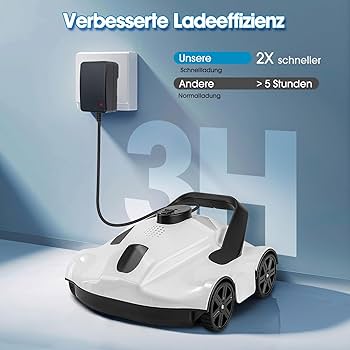 Amazon.com : Cordless Robotic Pool Cleaner,SYANSPAN Pool