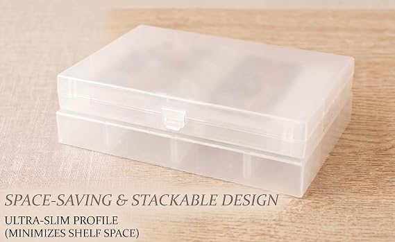 UniKeep Mini 5x7 Photo Album Binder - Includes 40 Archival Safe Clear Pocket Pages, Holds Up to 80 Pictures - Enclosed Plastic Scrapbook Case & Snap-Lock Rings for Memory Preservation, Crafts, Recipes