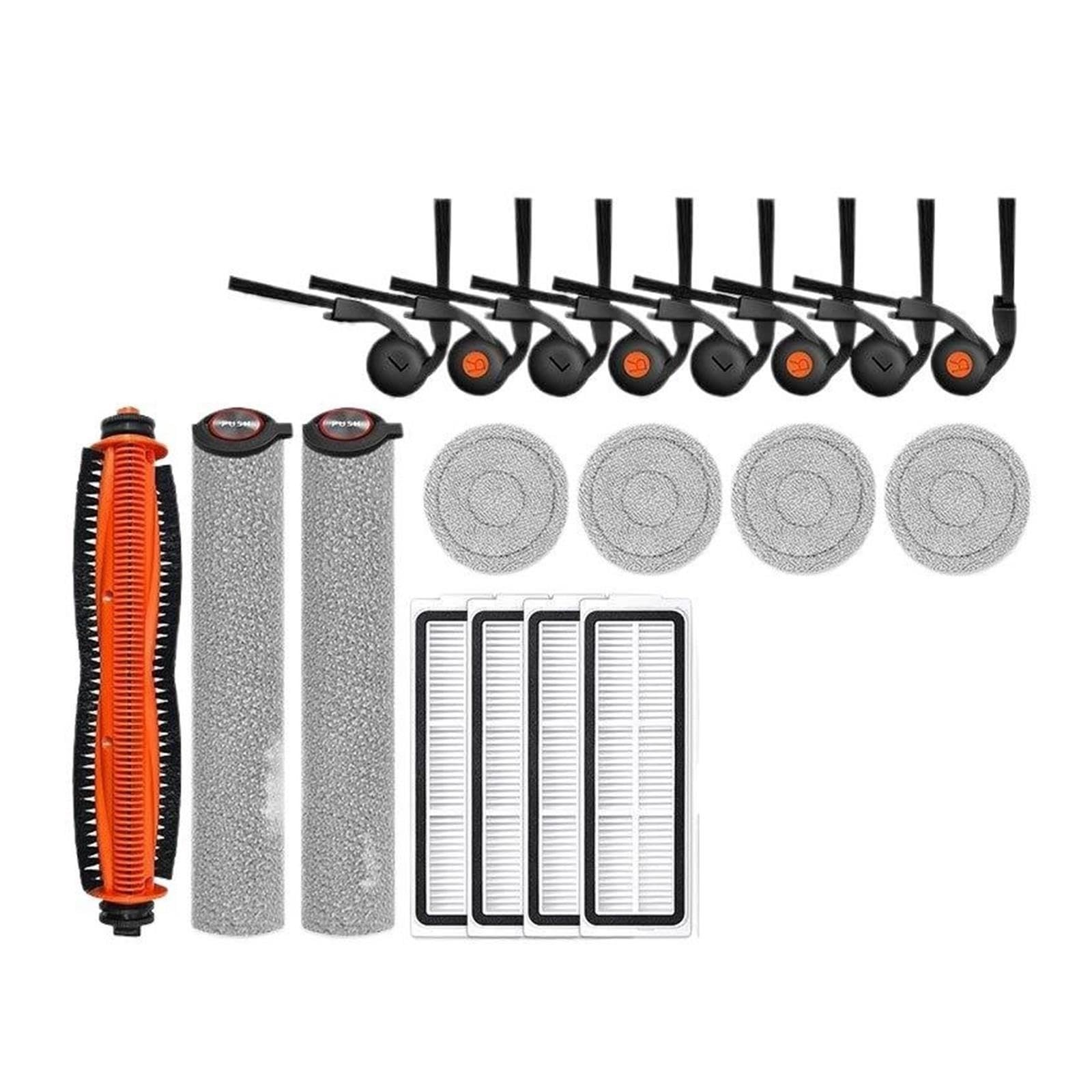 Hauptbürste Seitenbürste Filter Mop Tuch Staubbeutel Ersatzteile