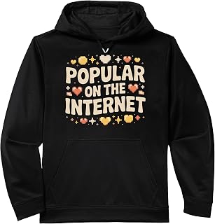 Popular On The Internet Viral Memes Influencer - Performance Hoodie