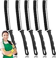 Vista 1 de Cepillo de limpieza de hendiduras, cepillo de limpieza de huecos de baño, cepillo de cerdas duras para limpieza, cepillo de huecos multifuncional