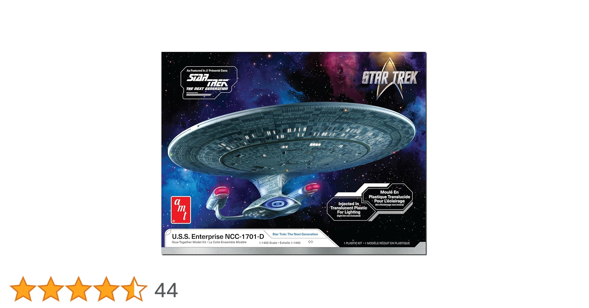 Amazon | AMT 新スター・トレック U.S.S.エンタープライズ NCC-1701-D