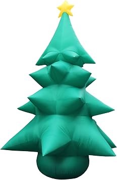 20 Foot Tall Inflatable Christmas Tree with Star