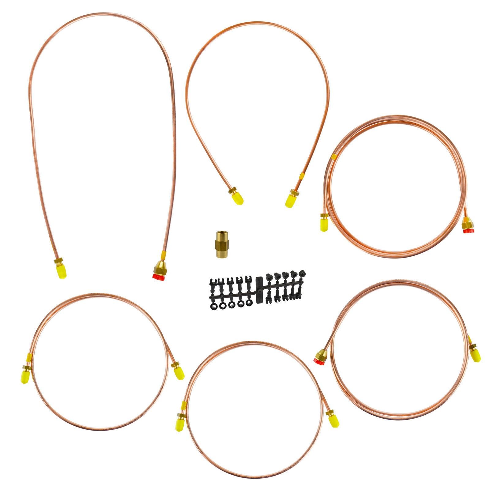 Línea de freno de cobre MGB Dual servo ideal para viajes y rutas clásicas