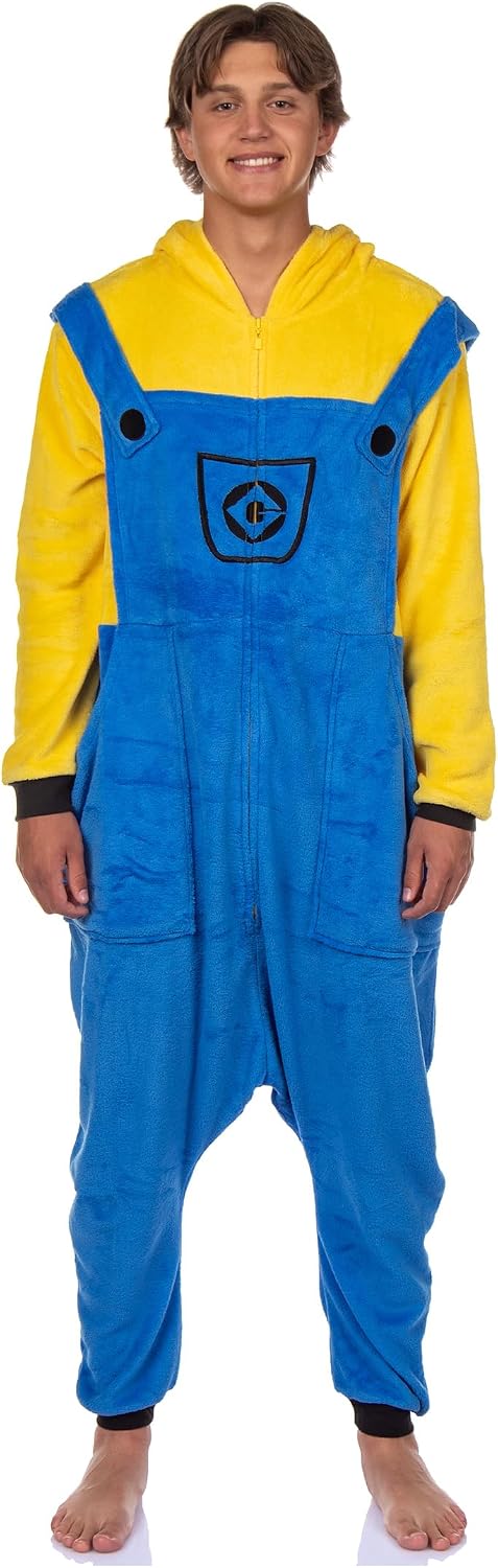 INTIMO Minions Union Suit Character Design Adult Kigurumi Costume Pajamas Loungewear
