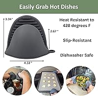 Vista 6 de Juego completo de utensilios de cocina Utensilios de silicona y madera, soporte para cucharas, soporte para utensilios, alfombrillas antiadherentes