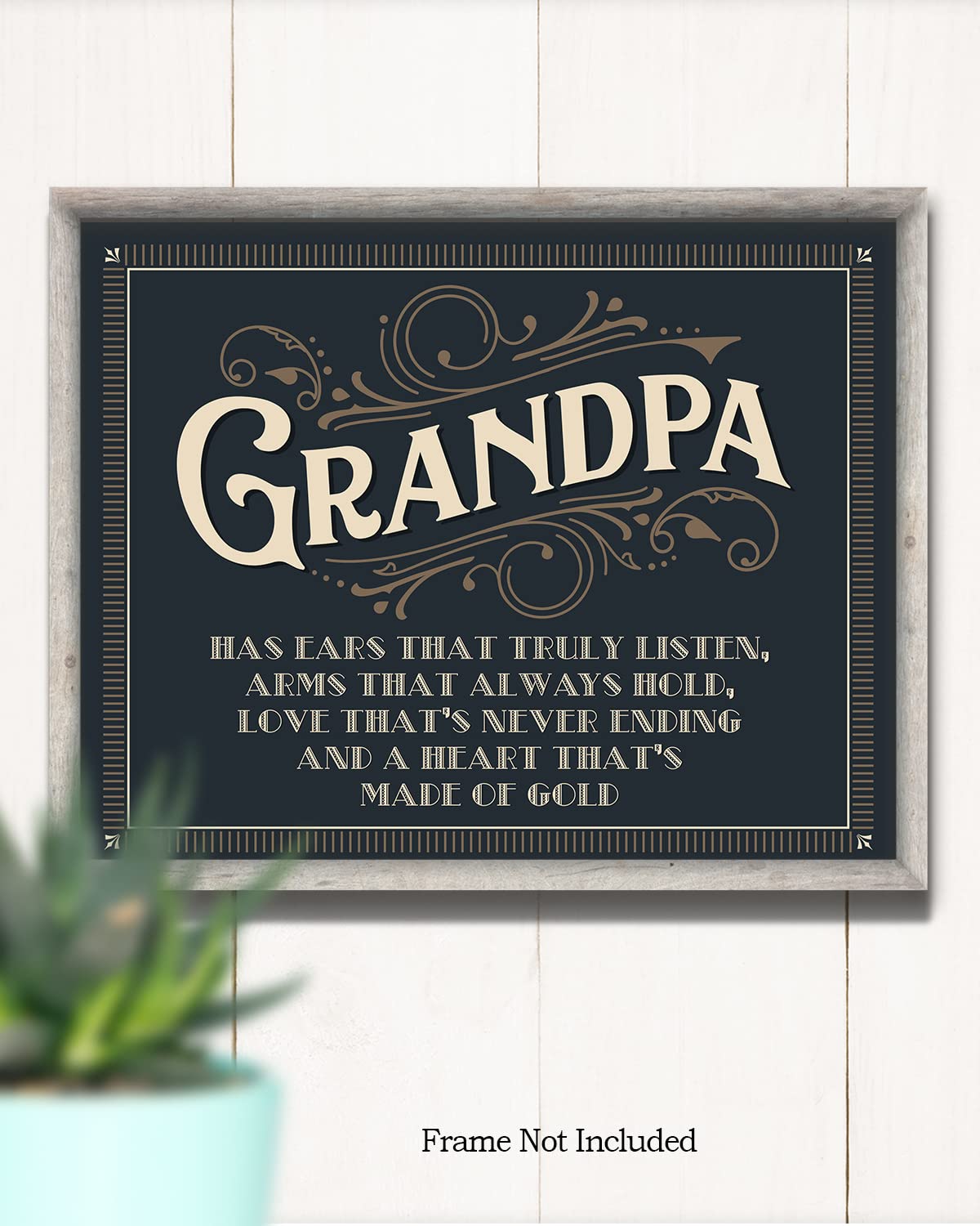 Amazon.com: Grandpa Wall Art from Grandkids - Grandparents Day