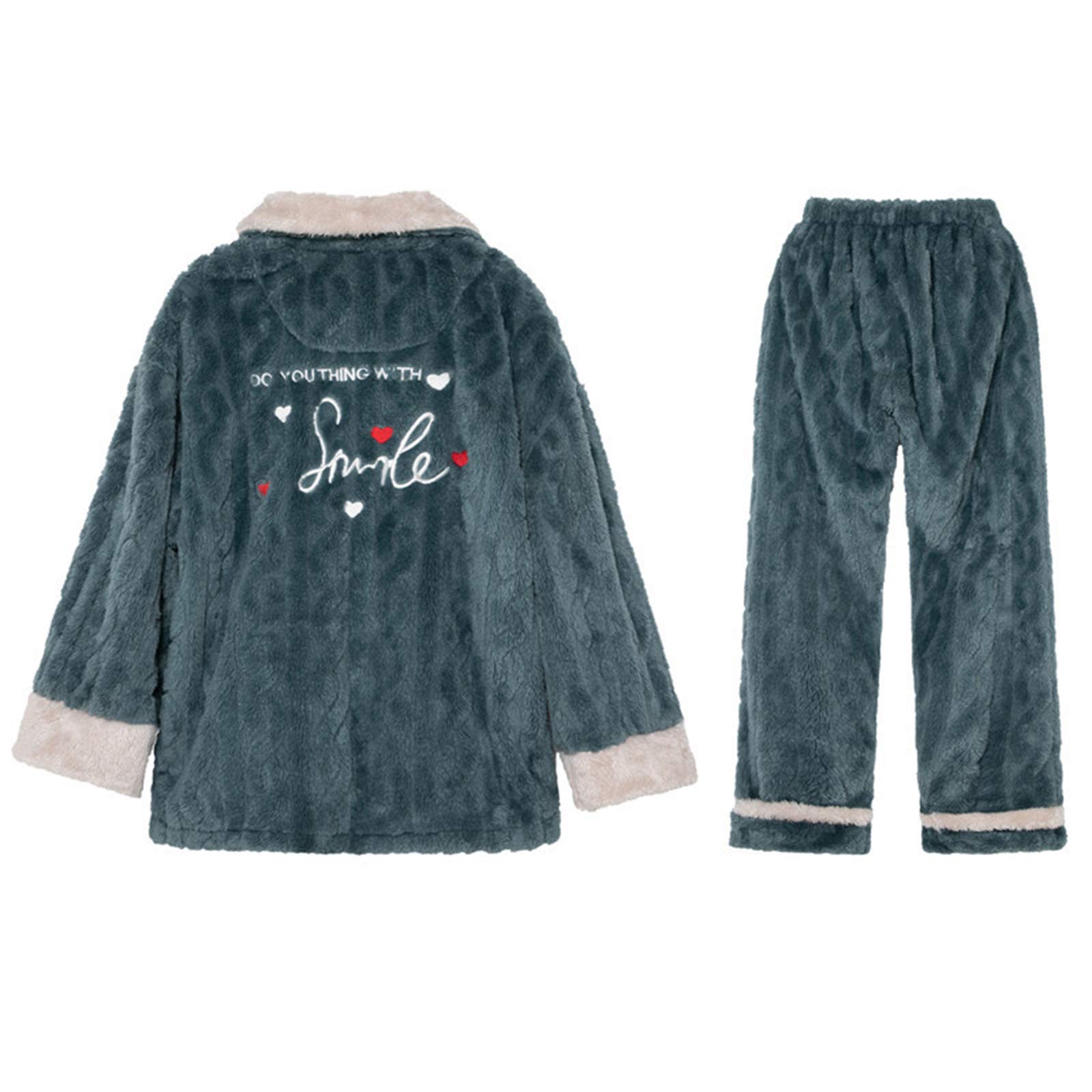 Pyjamas femmes hiver chaud à porter chez soi ou dehors pour des matins cocooning