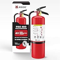 Vista 15 de Kidde Extintor de fuego de grado comercial para oficina, escuelas, recargable, 2A10BC, 2