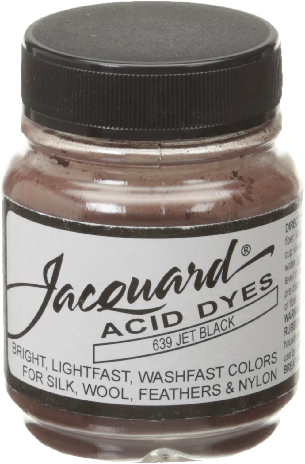 Acid Dye, 1/2 oz., Jet Black