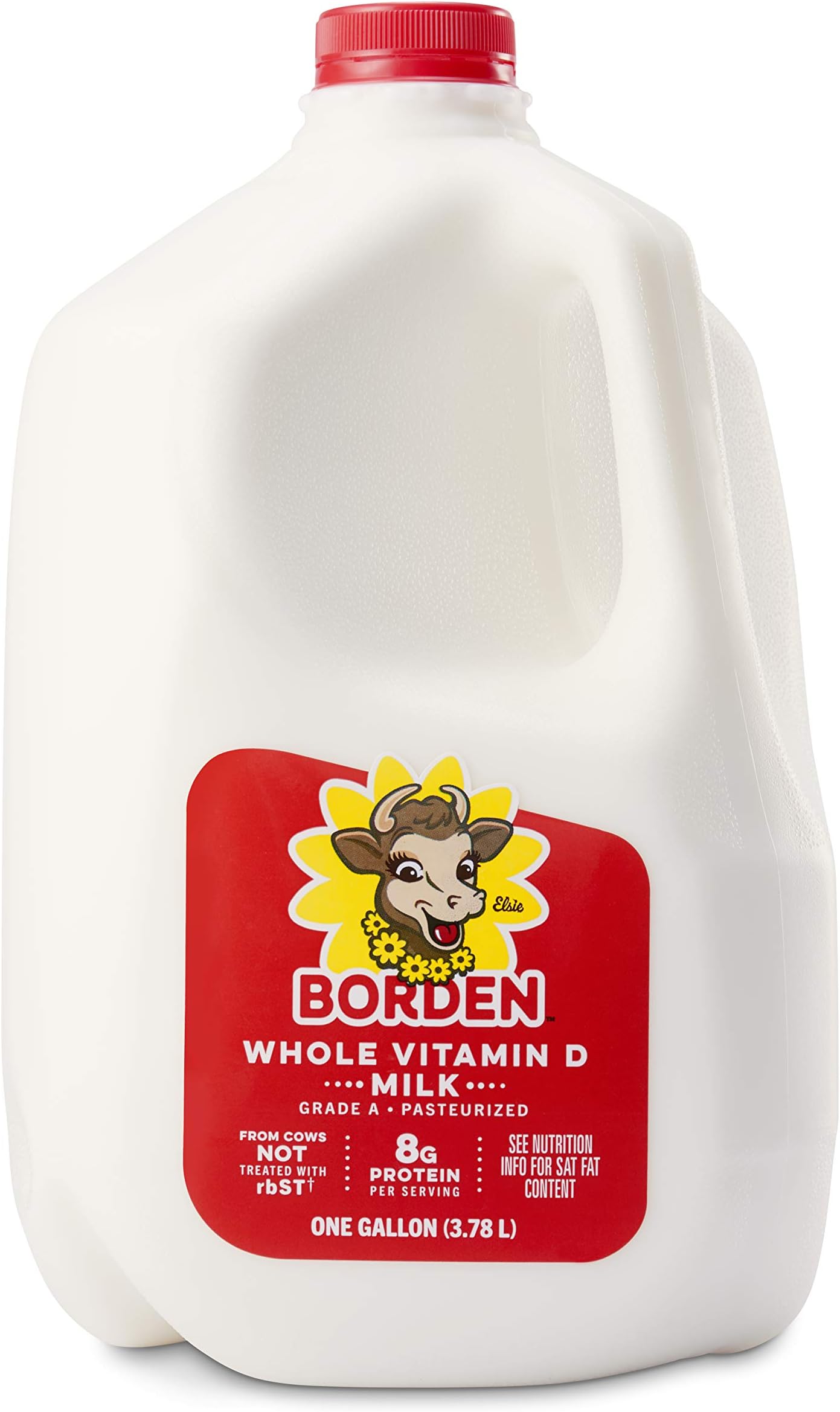 Borden, Whole Milk, Gallon, 128 Ounce