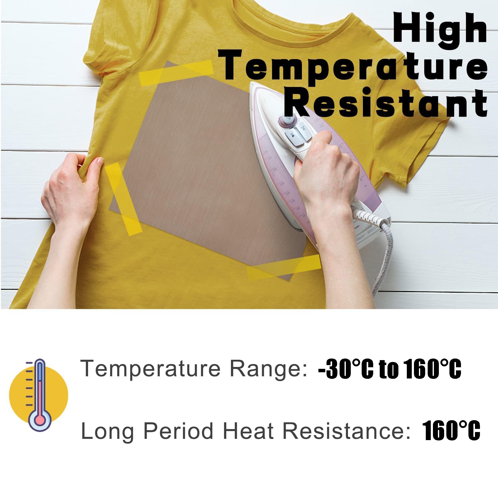 Cinta de Alta Temperatura,3 Rollo Cinta Resistente al Calor de Poliimida para Soldar,Recubrimiento en Polvo,Sublimación,Placa de Circuito Aislantes 5mm/10mm/15mm
