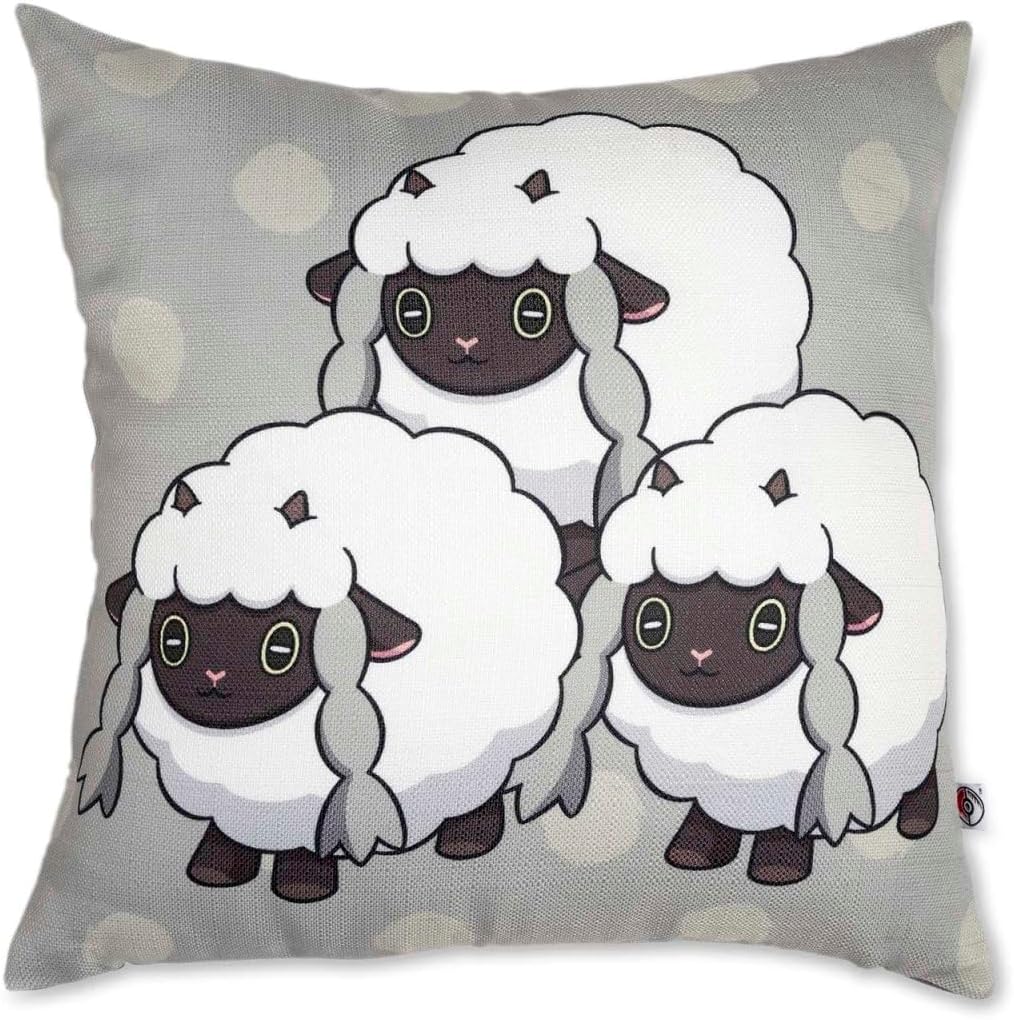 Pokemon Pokémon Center: Wooloo Pokémon Home Accents Throw Pillow Covers (2-Pack)