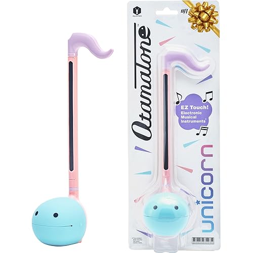 Otamatone Japanese Electronic Musical Instrument Portable Music Synthesizer from Japan by Maywa Denki Studio Award Winning Educational Fun Gift for Children, Teens & Adults - Unicorn
