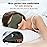 LitBear Sleep Mask for Men Side Sleeper, Sleeping Mask for Women Light Blocking, 3D Contoured Cup Eye Mask Sleeping, Soft Lightweight Sleep Eye Mask with Adjustable Elastic Strap for Traveling