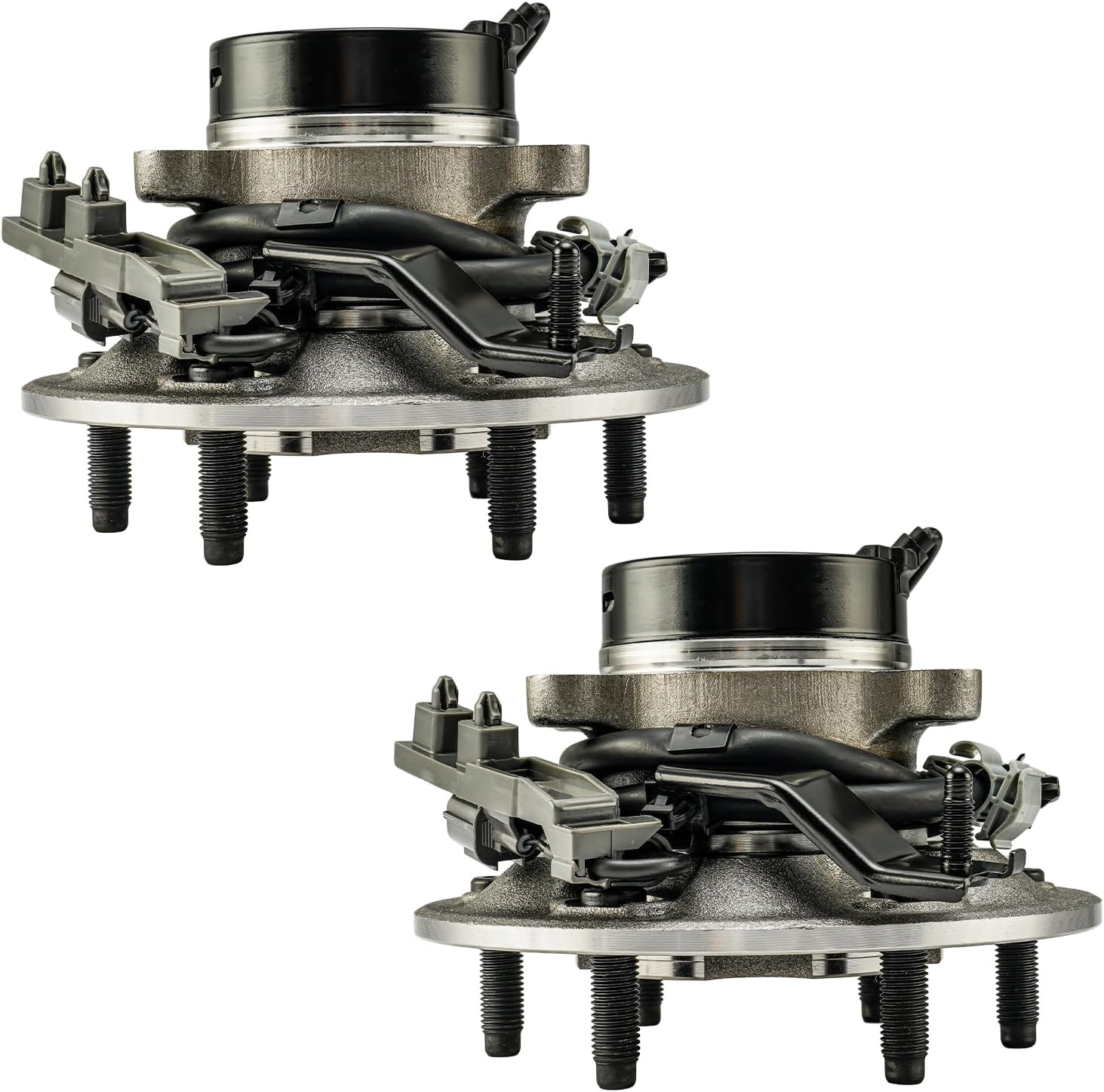 PHILTOP 515106/515107 x2 Front Wheel Hub Assembly Compatible with 2004-2008 Chevrolet Colorado, 2006-2008 GMC Canyon, 2007-2008 Isuzu i-290, 2006 Isuzu i-280 W/ABS