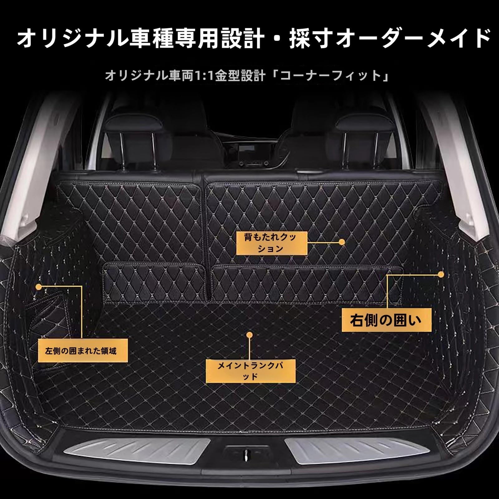 Amazon.co.jp: に適用 アウディQ7 （7人乗り）2016-2022 トランク
