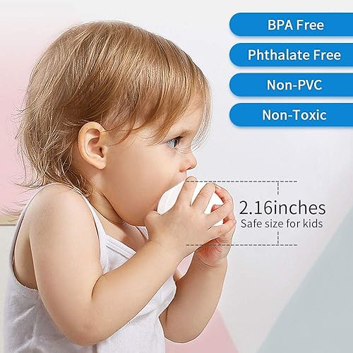 Vista 236 de STARBOLO Ball Pit Balls for Toddlers Phthalate Free BPA Free Non-Toxic Crush Proof Play Balls for Toddlers Kids Pool Playhouse Pack of 100 200 500